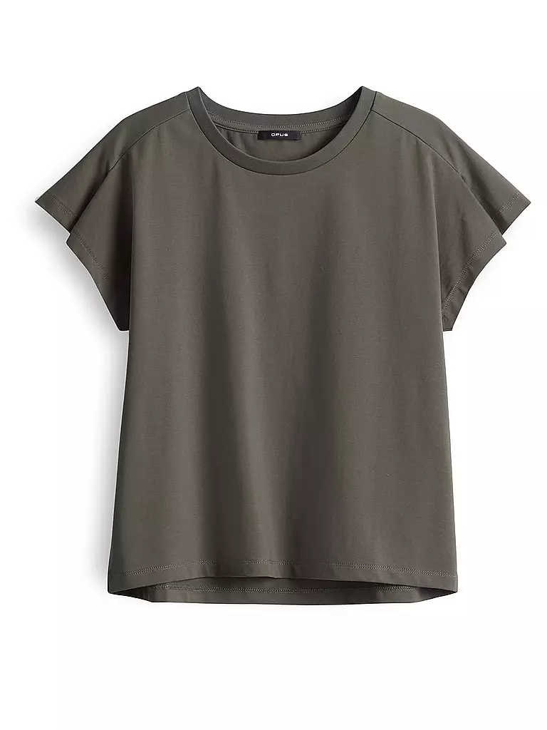 OPUS | T-shirt SEKUNDI | olive