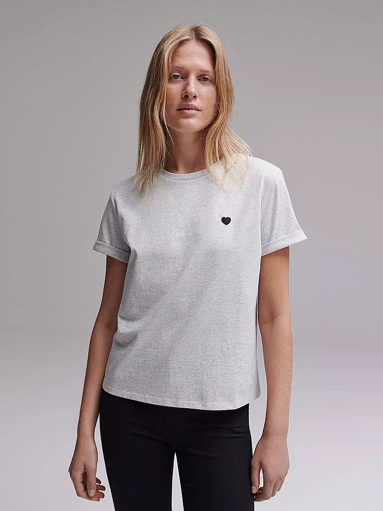 OPUS | T-shirt SERZ | grau