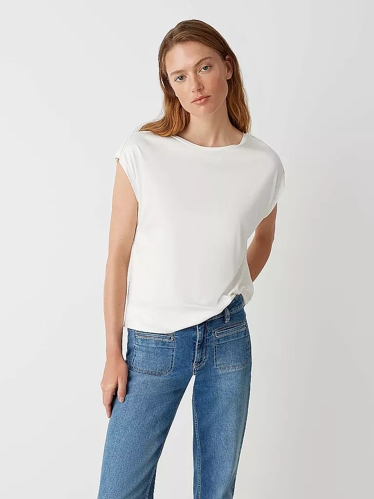 OPUS | T-Shirt SESTERN | Crème