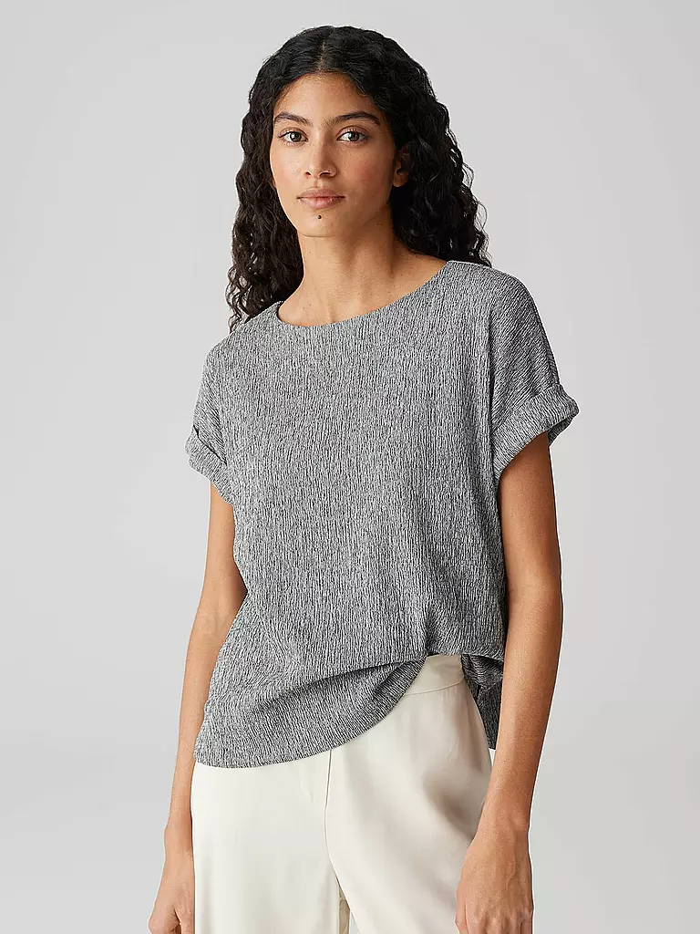 OPUS | T-shirt SIEKO | Bleu foncé