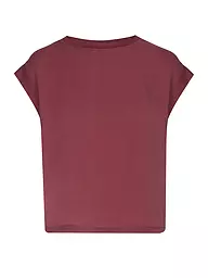 OPUS | T-shirt SILKISI | Rouge foncé