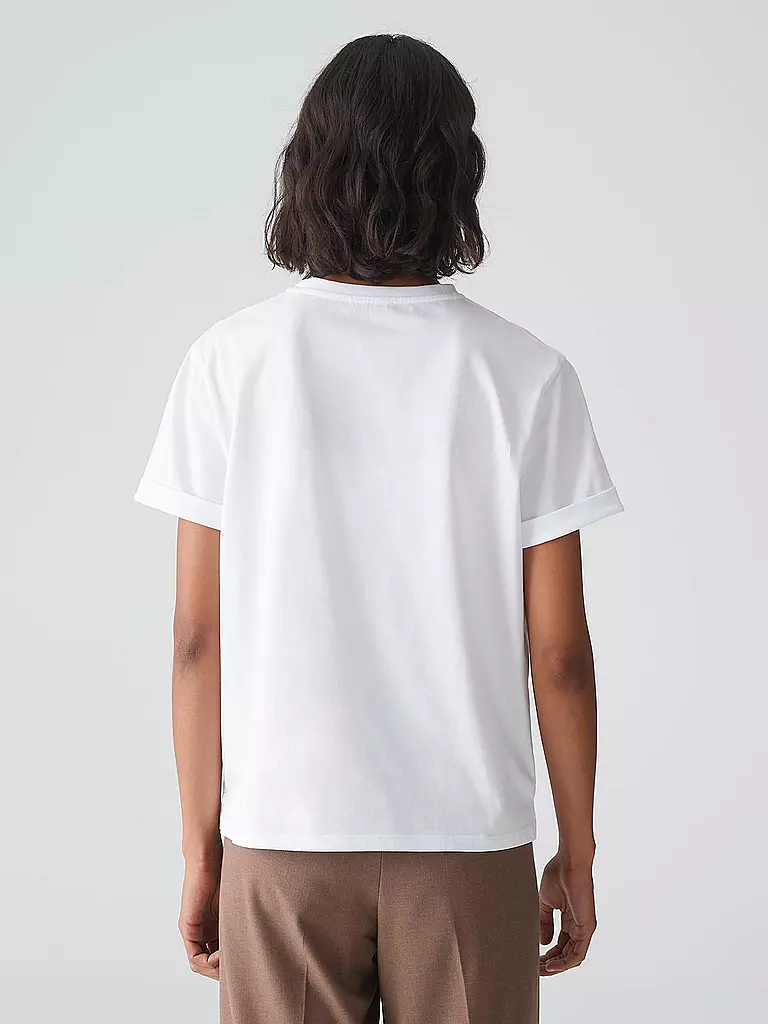 OPUS | T-shirt SONZI | Blanc