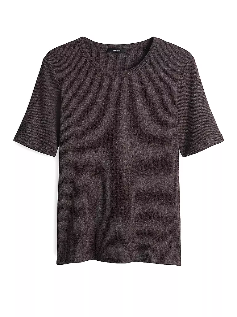 OPUS | T-Shirt SULCHEN | Marron