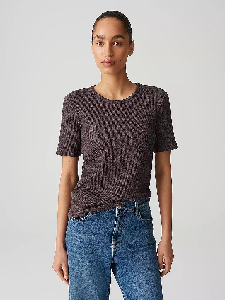 OPUS | T-Shirt SULCHEN | Marron
