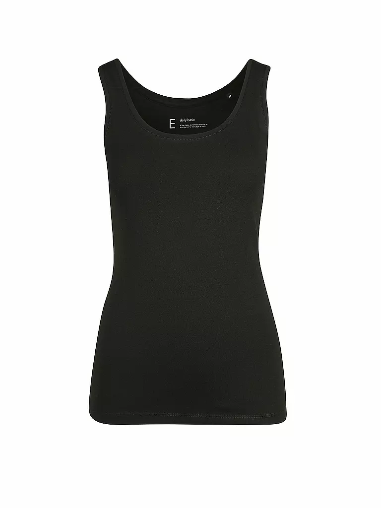 OPUS | Top basique "Daily E" | schwarz