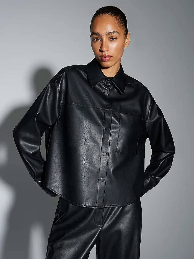 OPUS | Veste aspect cuir FEDGY |