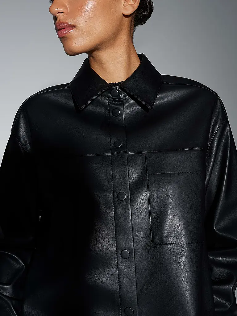 OPUS | Veste aspect cuir FEDGY |