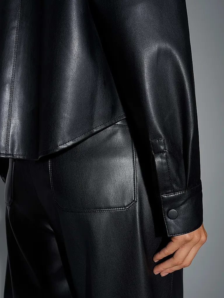 OPUS | Veste aspect cuir FEDGY |