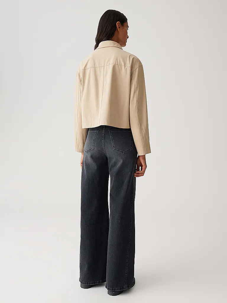 OPUS | Veste aspect cuir JELIS | 
