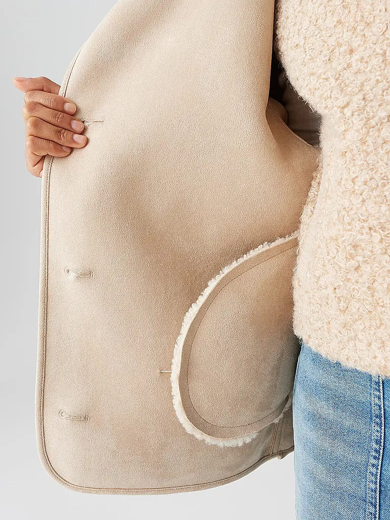 OPUS | Veste aspect fourrure HAFINE | 