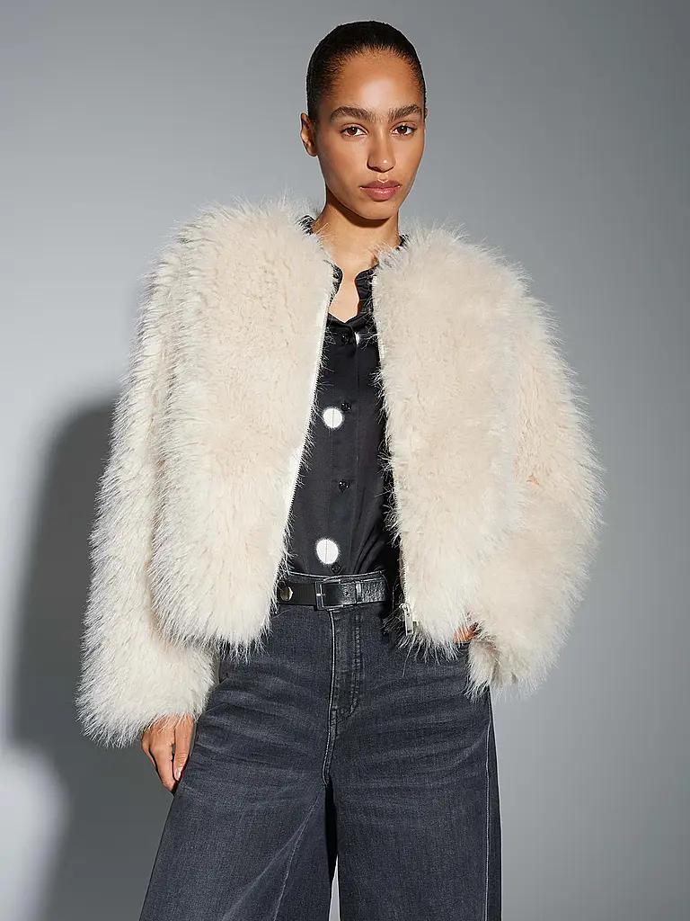 OPUS | Veste aspect fourrure HETI |