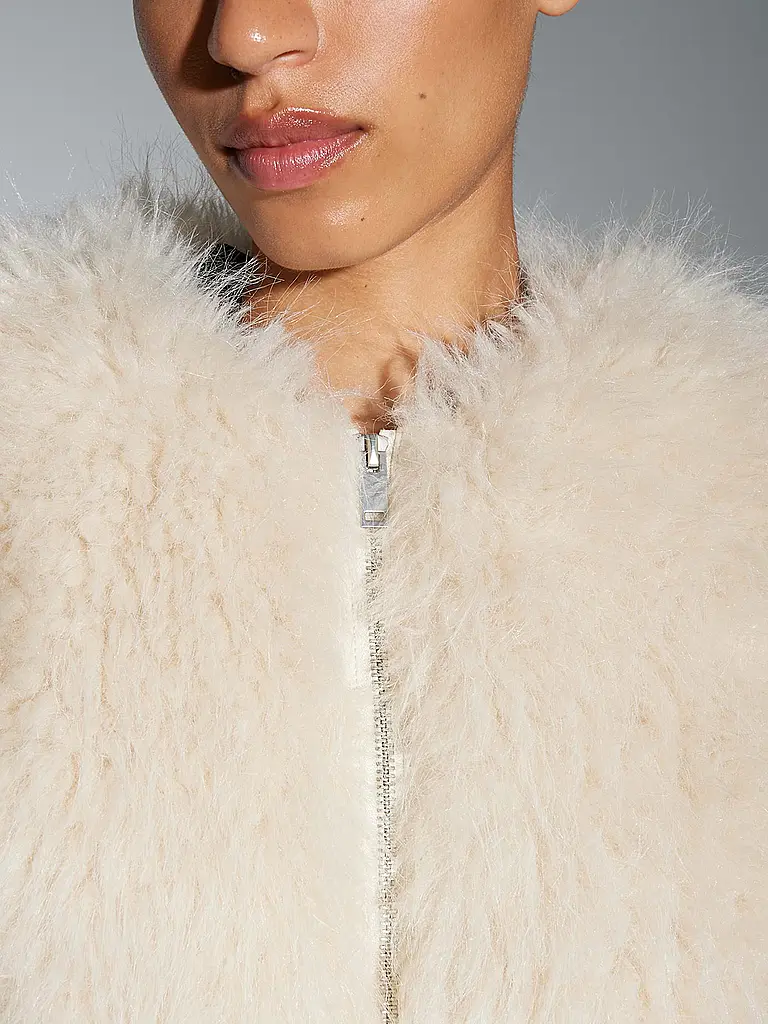 OPUS | Veste aspect fourrure HETI |