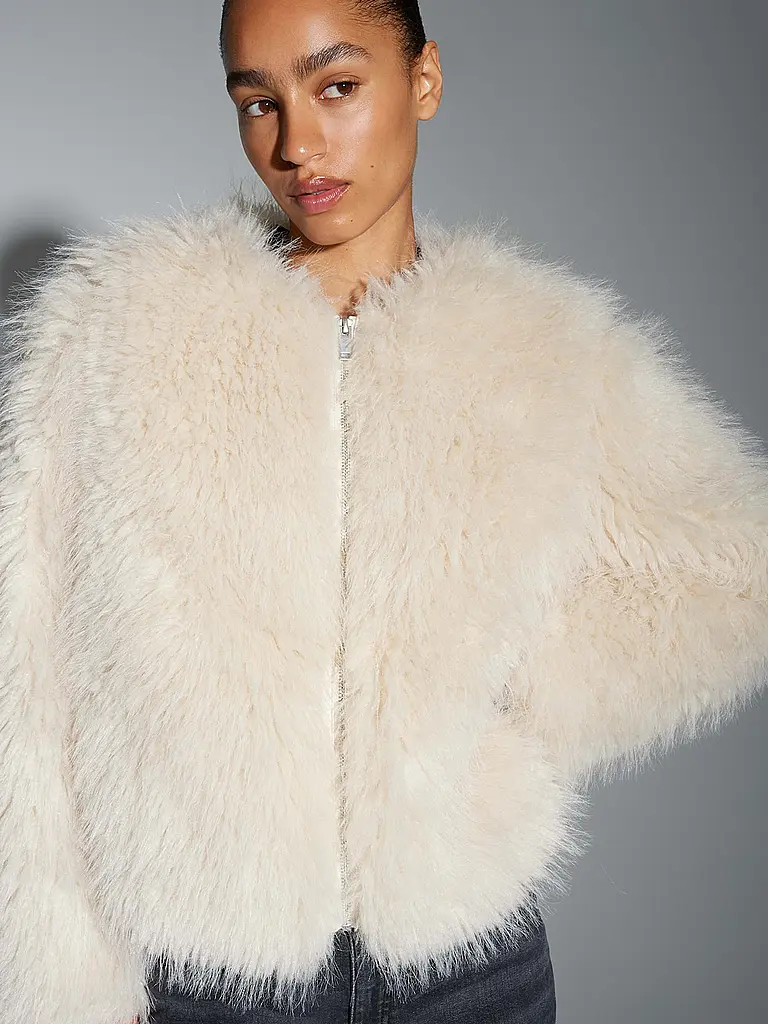 OPUS | Veste aspect fourrure HETI |