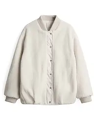 OPUS | Veste aspect fourrure HULDA | Crème