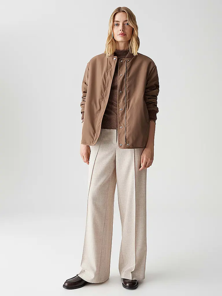 OPUS | Veste aspect fourrure HULDA | braun