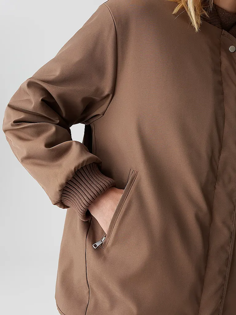 OPUS | Veste aspect fourrure HULDA | braun