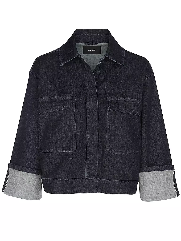 OPUS | Veste en jean HOLLICE | Bleu foncé