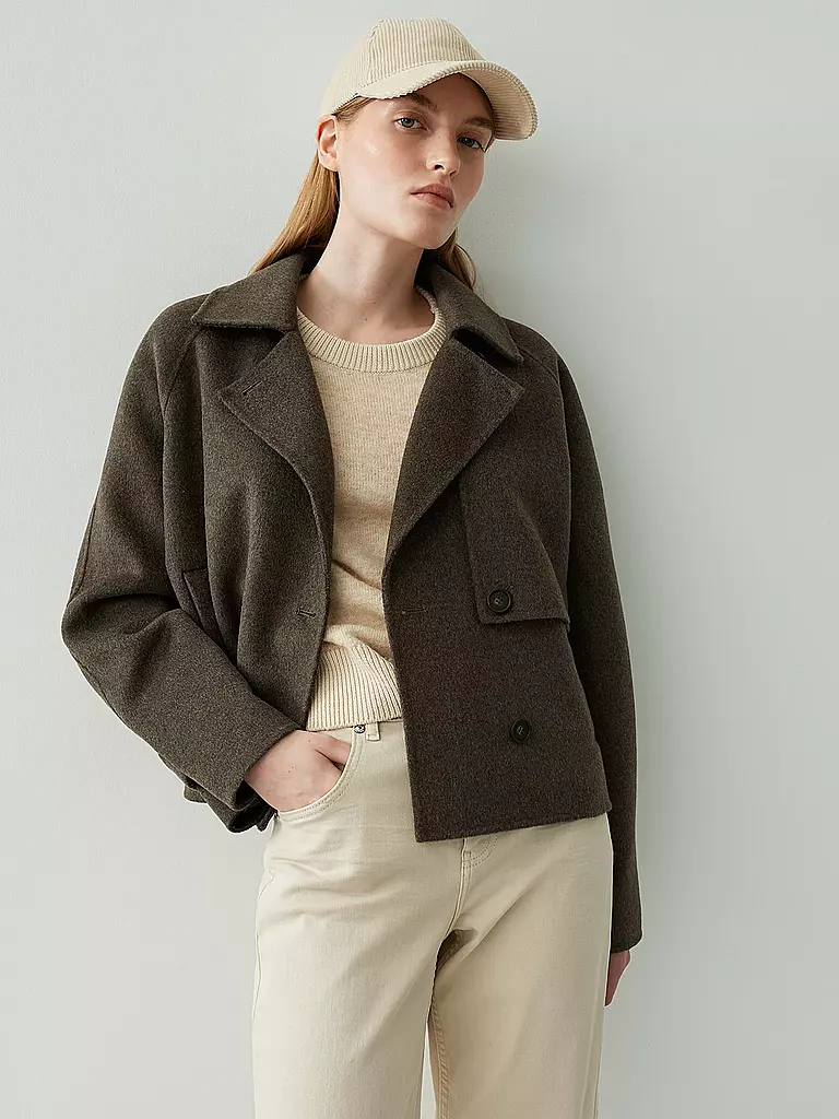 OPUS | Veste en laine HAILI | braun