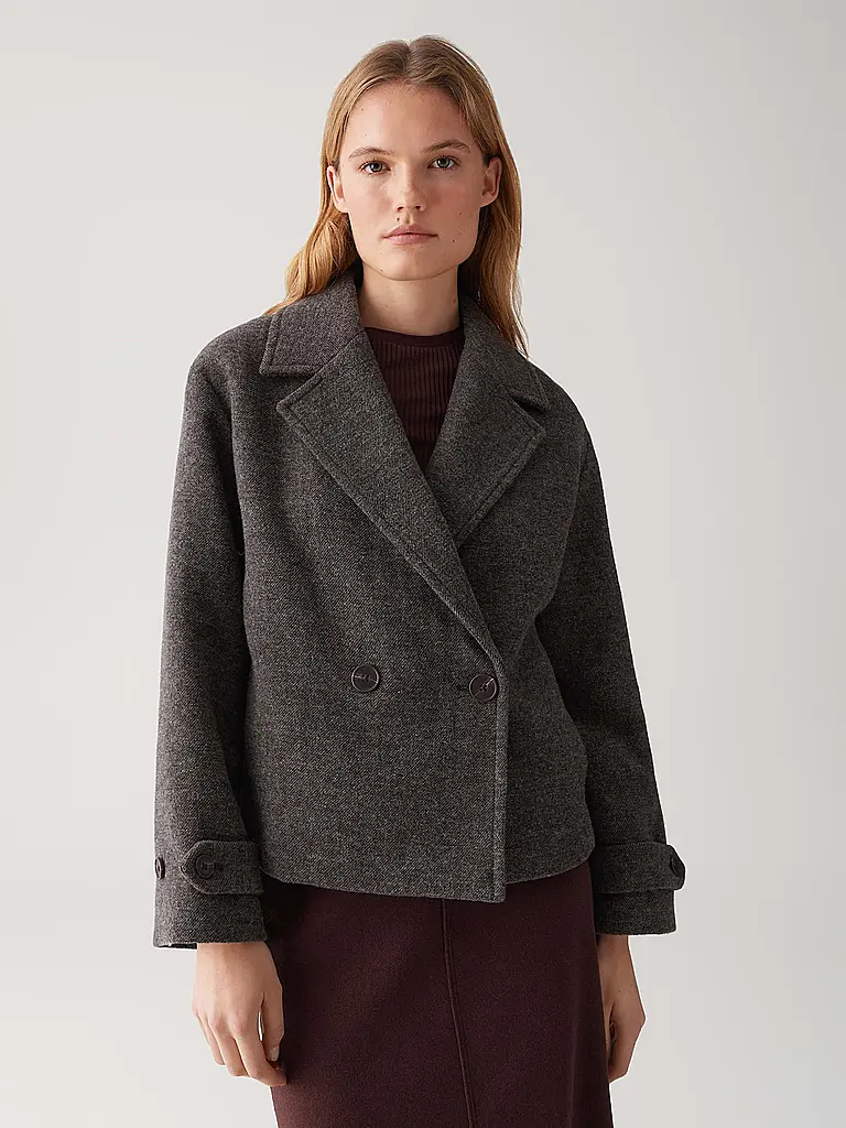 OPUS | Veste en laine HALLYN | Gris