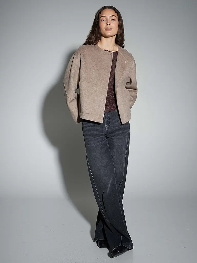 OPUS | Veste en laine HENRICA | Camel