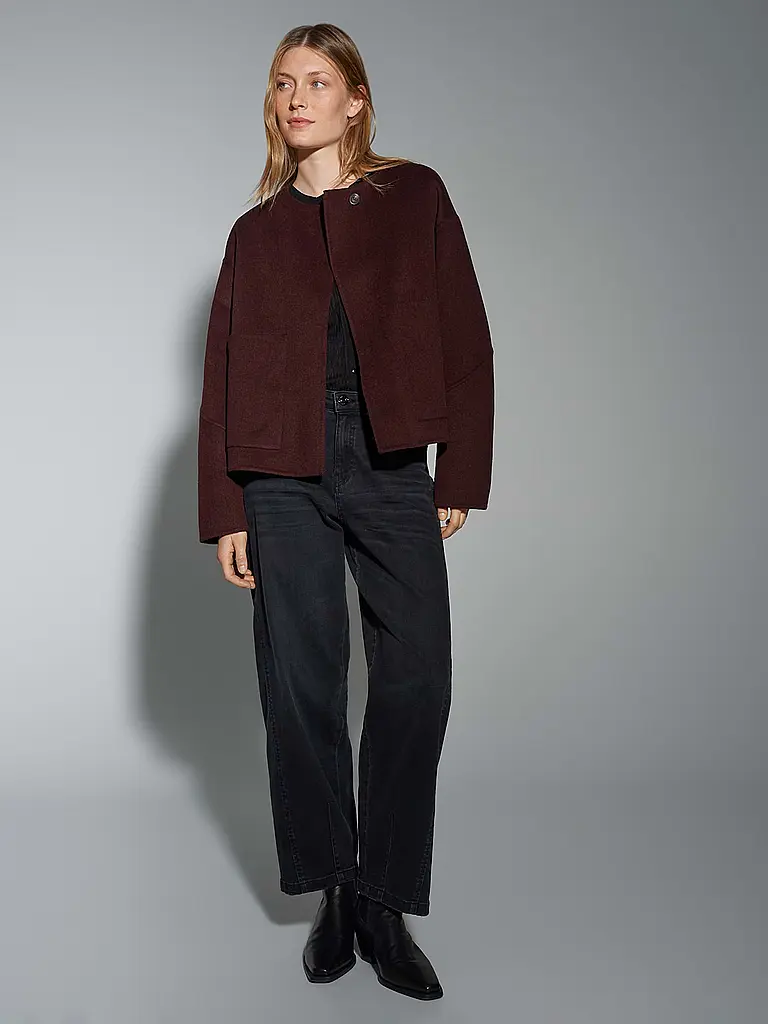 OPUS | Veste en laine HENRICA | Baie