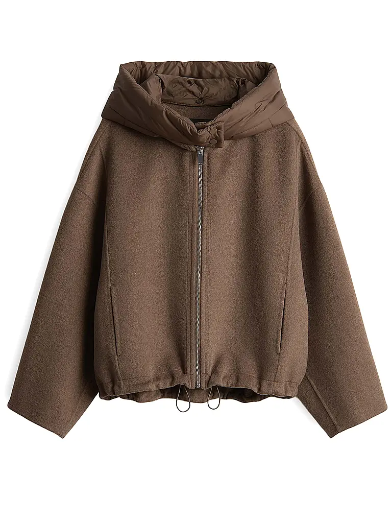 OPUS | Veste en laine HIKONA | braun