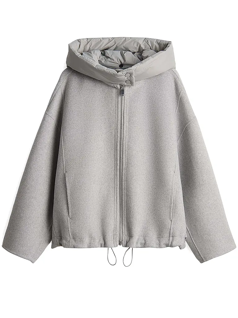 OPUS | Veste en laine HIKONA | hellgrau