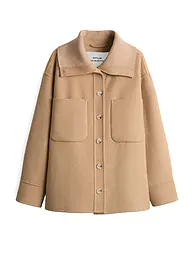 OPUS | Veste en laine JOSIA | Marron clair