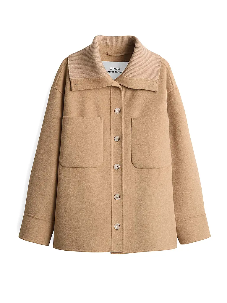 OPUS | Veste en laine JOSIA | hellbraun