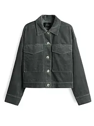 OPUS | Veste en velours côtelé HONNJA | Gris