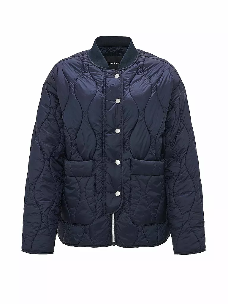 OPUS | Veste matelassée légère HALOTTE | Bleu foncé