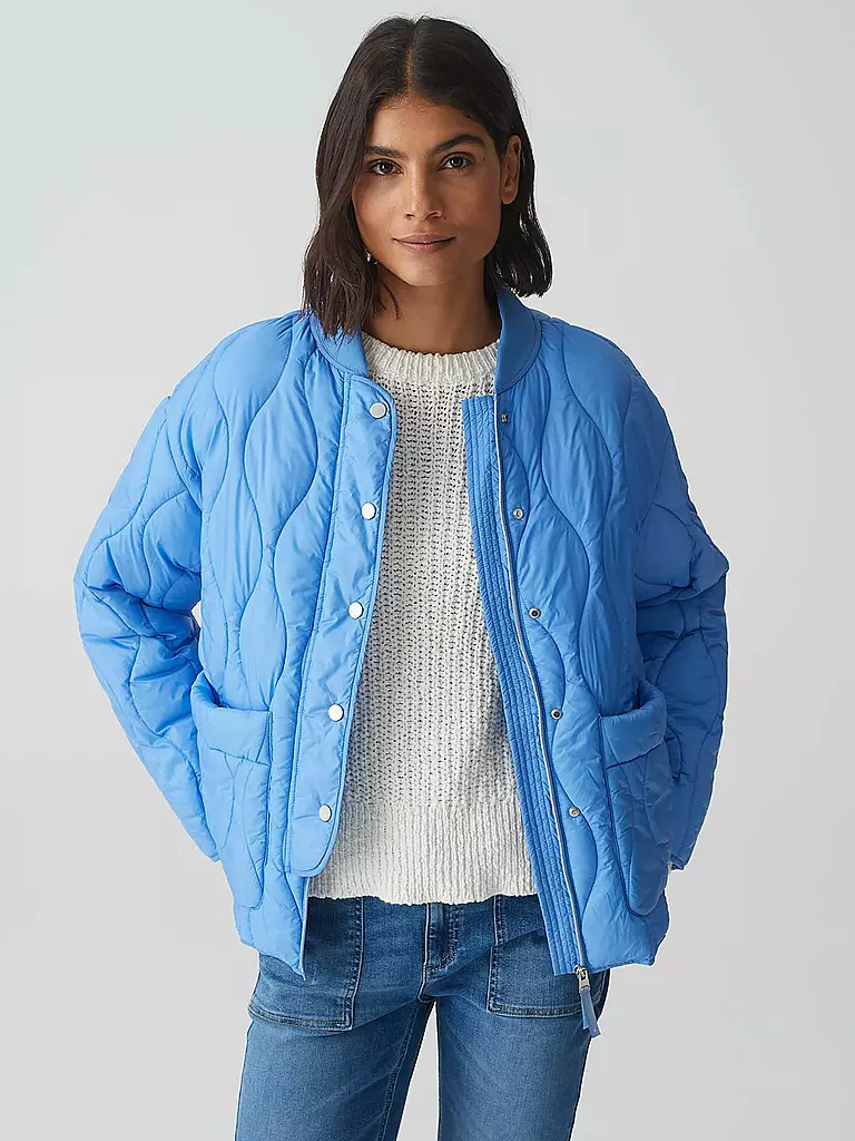 OPUS | Veste matelassée légère HALOTTE | Bleu