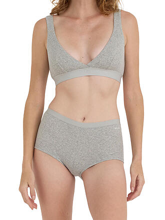 ORGANIC BASICS | Pantalon CORE RIB gris chiné