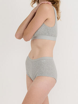 ORGANIC BASICS | Pantalon CORE RIB gris chiné