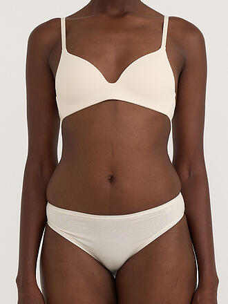 ORGANIC BASICS | Soutien-gorge sans armatures WIRELESS PLUNGE BRA soft vanilla