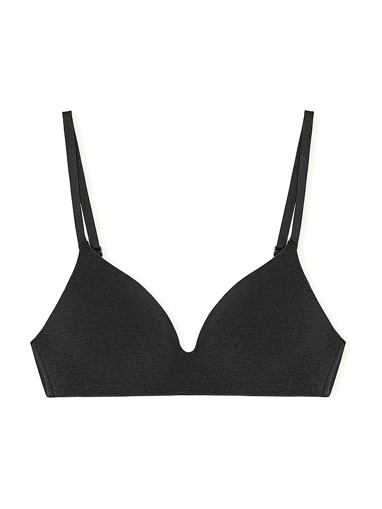 Soutien-gorge sans armatures WIRELESS PLUNGE BRA black noir 36A