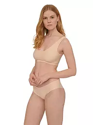 ORGANIC BASICS | Slips 2-er Pkg. black  | Beige