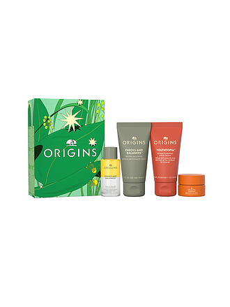 ORIGINS | CLEANSE & GLOW ESSENTIALS Notre ensemble de soins essentiels préférés 3x30ml / 5ml