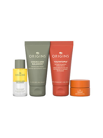 ORIGINS | CLEANSE & GLOW ESSENTIALS Notre ensemble de soins essentiels préférés 3x30ml / 5ml
