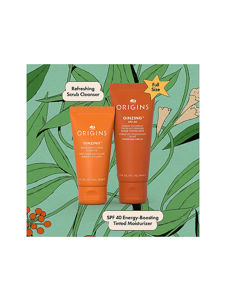 ORIGINS | Coffret cadeau - GINZING™ Protect & Glow 50ml/30ml | 