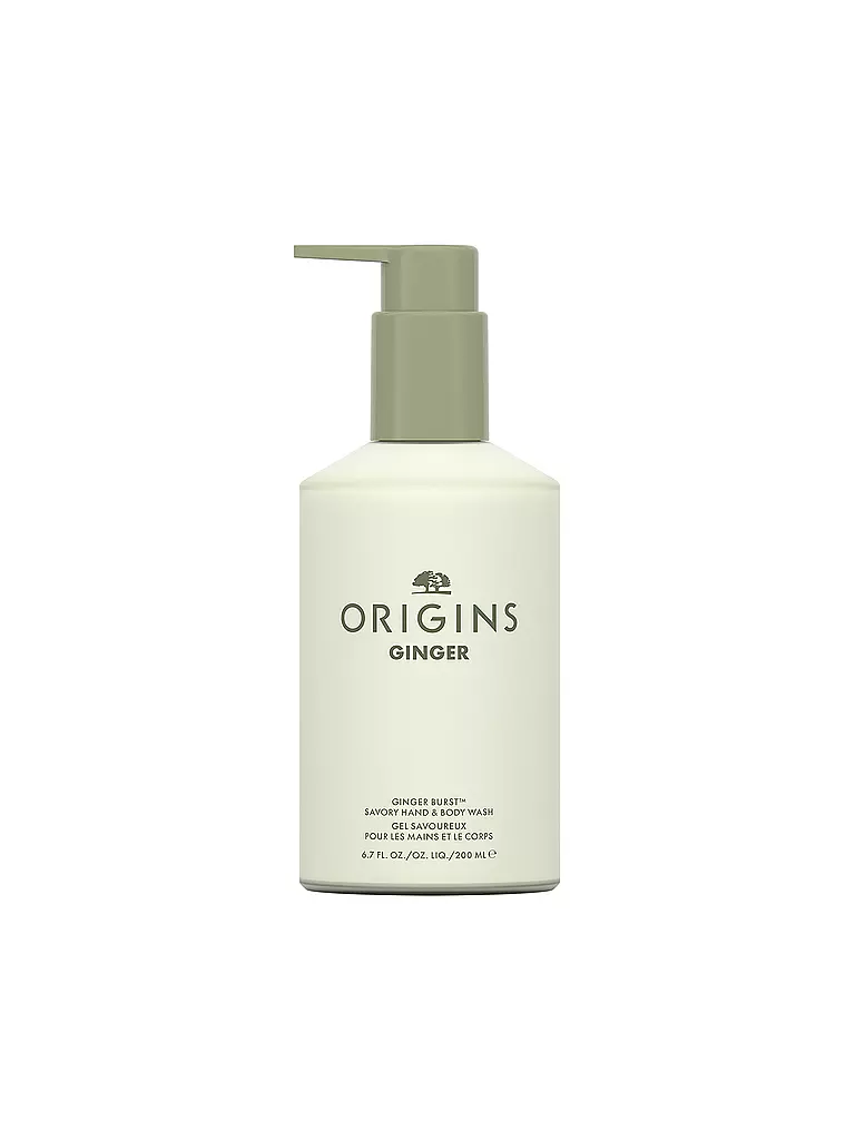 ORIGINS | Ginger Burst Gel Lavant Mains et Corps 200 ml | Aucune couleur