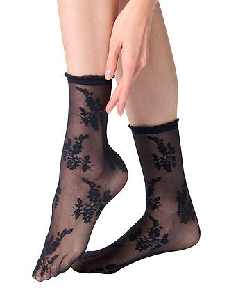 OROBLU | Socquettes fines ETHEREAL black