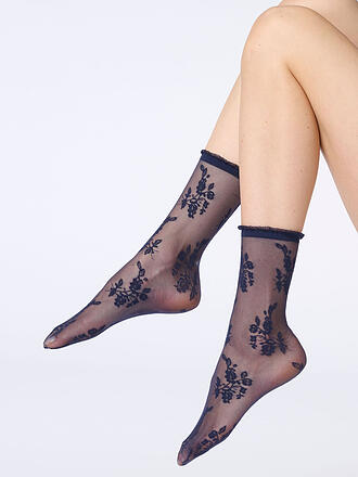 OROBLU | Socquettes fines ETHEREAL marine 5