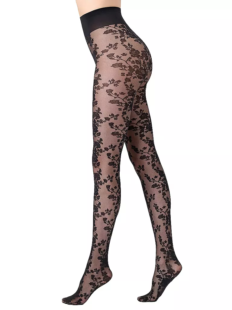 OROBLU | Collant mode CLASSY LACE noir | schwarz