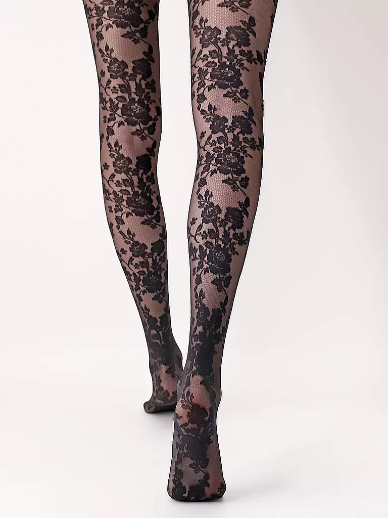 OROBLU | Collant mode CLASSY LACE noir | 