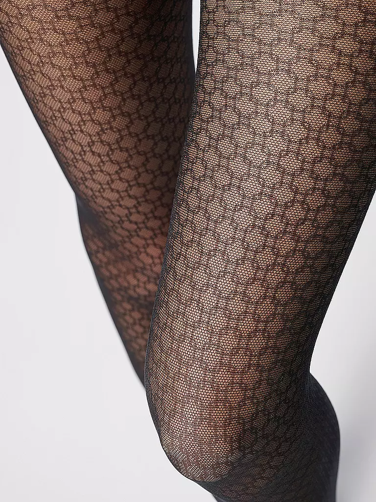 OROBLU | Collant mode ECO SNEAKERS PATTERN 40 black chain |