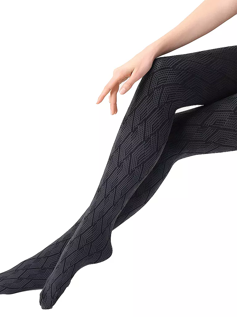 OROBLU | Collant mode JACQUARD DESIGN 60 DEN gris | grau
