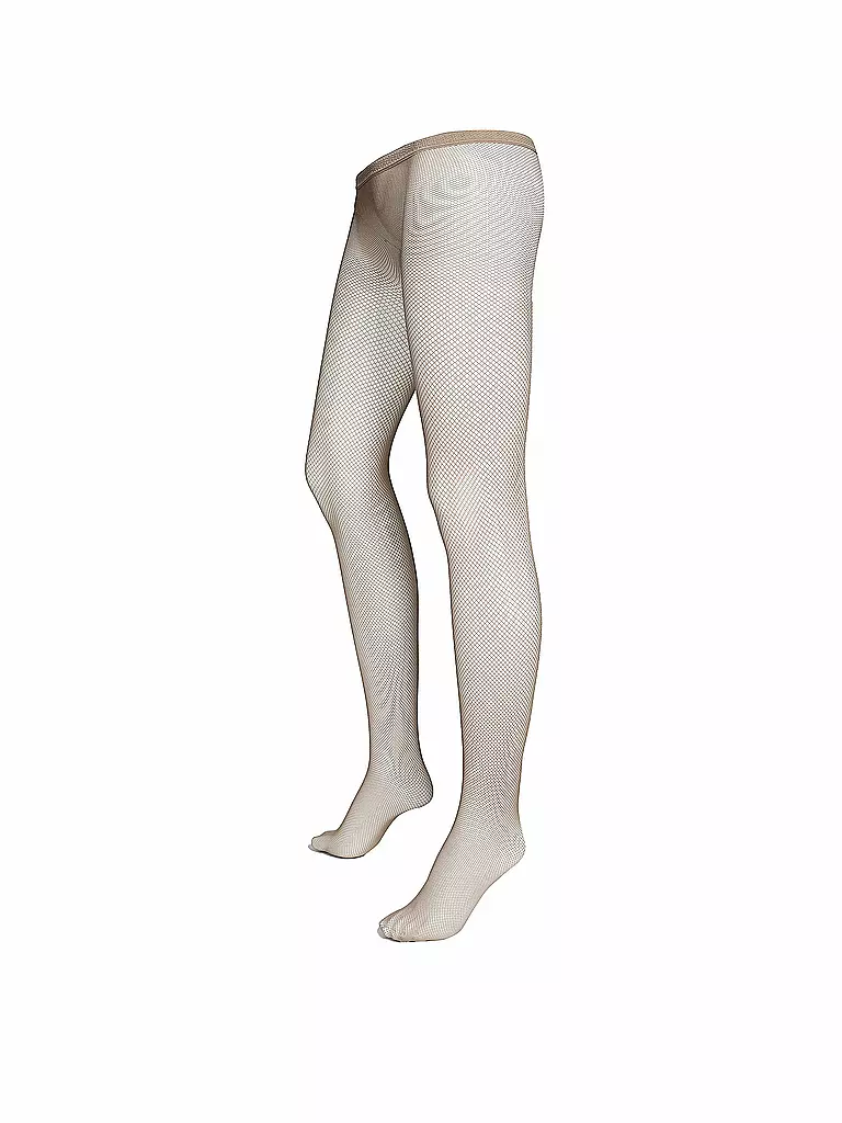 OROBLU | Collant résille "Tricot" (sabble) | Beige