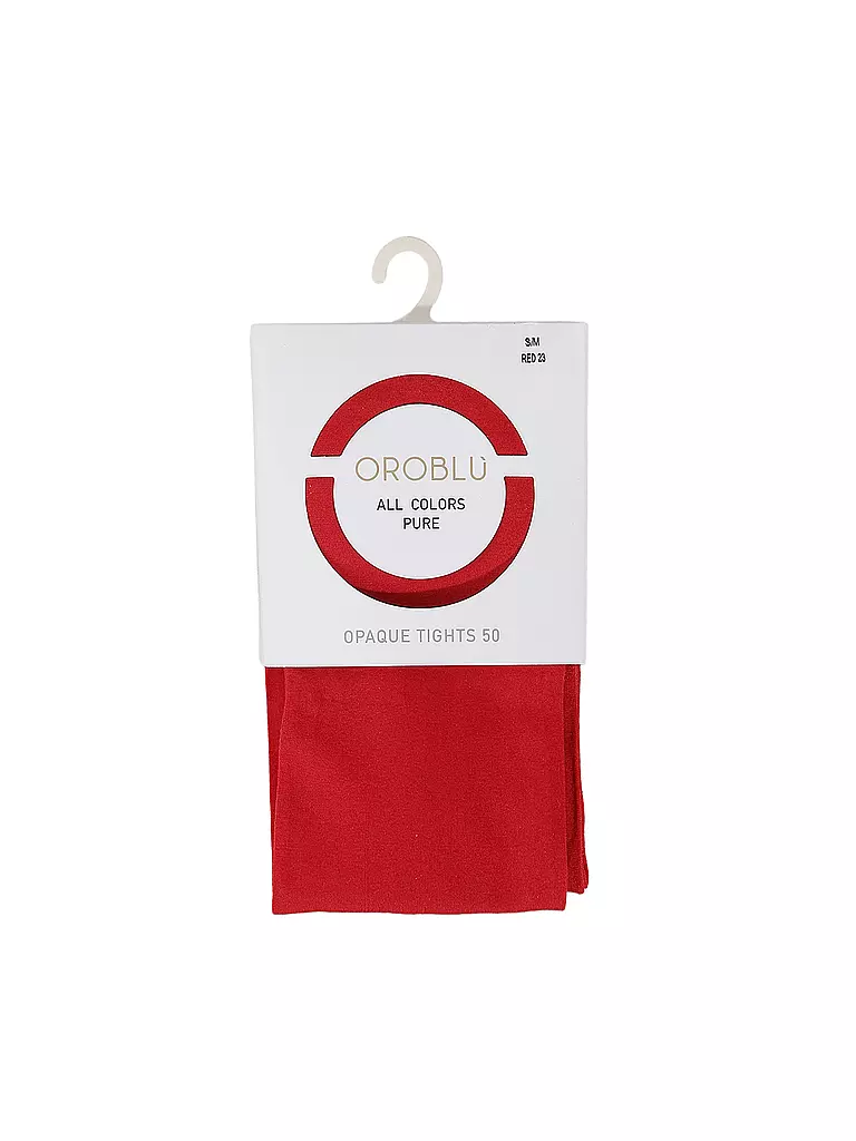 OROBLU | Collant TOUTES COULEURS 50 Den rouge 23 | 