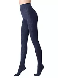 OROBLU | Modestrumpfhose JACQUARD DESIGN 60 DEN blue | Bleu